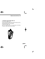 Предварительный просмотр 7 страницы Icom IC-M3A Instruction Manual