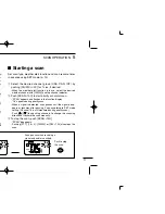 Preview for 15 page of Icom IC-M3A Instruction Manual