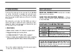 Preview for 2 page of Icom IC-M400BB Instruction Manual