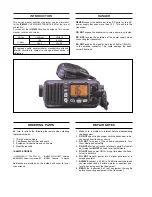 Preview for 2 page of Icom IC-M402 Service Manual