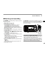 Предварительный просмотр 13 страницы Icom IC-M411 Instruction Manual