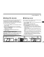 Предварительный просмотр 17 страницы Icom IC-M411 Instruction Manual