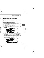 Предварительный просмотр 31 страницы Icom IC-M421 Instruction Manual