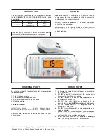 Preview for 2 page of Icom IC-M422 Service Manual