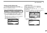 Предварительный просмотр 49 страницы Icom IC-M423 Instruction Manual