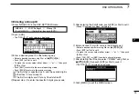 Предварительный просмотр 33 страницы Icom ic-m423g Instruction Manual