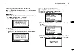 Предварительный просмотр 61 страницы Icom ic-m423g Instruction Manual