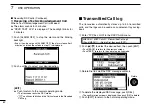 Предварительный просмотр 72 страницы Icom ic-m423g Instruction Manual