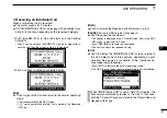 Предварительный просмотр 67 страницы Icom IC-M423GE Instruction Manual