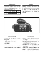 Предварительный просмотр 2 страницы Icom IC-M45 Service Manual