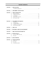 Preview for 3 page of Icom IC-M45 Service Manual