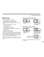 Предварительный просмотр 11 страницы Icom IC-M45A Instruction Manual