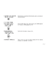 Preview for 13 page of Icom IC-M4A Instruction Manual