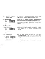 Preview for 24 page of Icom IC-M4A Instruction Manual