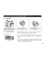 Preview for 25 page of Icom IC-M4A Instruction Manual