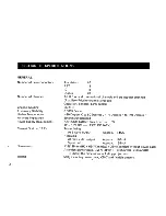 Preview for 4 page of Icom IC-M5 Instruction Manual