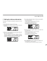 Предварительный просмотр 25 страницы Icom IC-M502 Instruction Manual