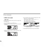 Preview for 30 page of Icom IC-M502 Instruction Manual