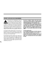 Preview for 4 page of Icom IC-M502A Instruction Manual