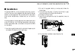 Предварительный просмотр 71 страницы Icom IC-M502AW Instruction Manual