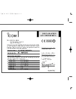 Предварительный просмотр 48 страницы Icom IC-M503 Insrtuction Manual