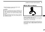 Предварительный просмотр 69 страницы Icom IC-M505 Instruction Manual