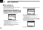 Предварительный просмотр 28 страницы Icom IC-M506 Instruction Manual