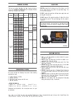 Preview for 2 page of Icom IC-M506 Service Manual