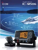 Icom IC-M506 Specifications preview