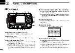 Предварительный просмотр 8 страницы Icom IC-M506EURO Instruction Manual