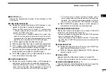 Предварительный просмотр 11 страницы Icom IC-M506EURO Instruction Manual