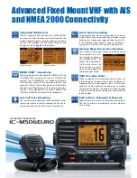 Preview for 2 page of Icom IC-M506EURO Specifications