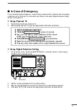 Предварительный просмотр 3 страницы Icom IC-M510 Instruction Manual