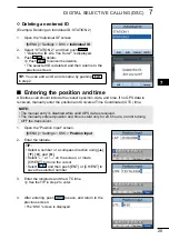 Предварительный просмотр 33 страницы Icom IC-M510 Instruction Manual