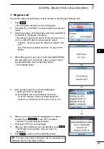 Предварительный просмотр 35 страницы Icom IC-M510 Instruction Manual