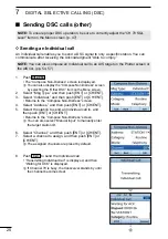 Предварительный просмотр 38 страницы Icom IC-M510 Instruction Manual