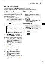 Предварительный просмотр 69 страницы Icom IC-M510 Instruction Manual