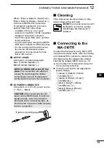 Preview for 111 page of Icom IC-M510 Instruction Manual