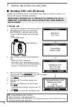 Preview for 32 page of Icom IC-M510BB Instruction Manual