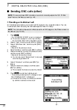 Предварительный просмотр 36 страницы Icom IC-M510BB Instruction Manual