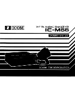 Icom IC-M55 Owner'S Manual предпросмотр