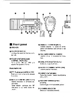 Preview for 4 page of Icom IC-M57 Instruction Manual