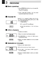 Предварительный просмотр 6 страницы Icom IC-M57 Instruction Manual