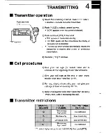 Предварительный просмотр 8 страницы Icom IC-M57 Instruction Manual