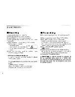 Preview for 12 page of Icom IC-M58 Instruction Manual