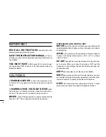 Preview for 4 page of Icom IC-M59 Instruction Manual