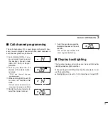 Предварительный просмотр 15 страницы Icom IC-M59 Instruction Manual