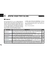 Предварительный просмотр 16 страницы Icom IC-M59 Instruction Manual