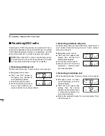 Предварительный просмотр 20 страницы Icom IC-M59 Instruction Manual