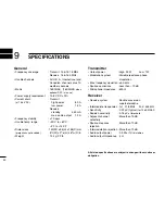 Предварительный просмотр 34 страницы Icom IC-M59 Instruction Manual